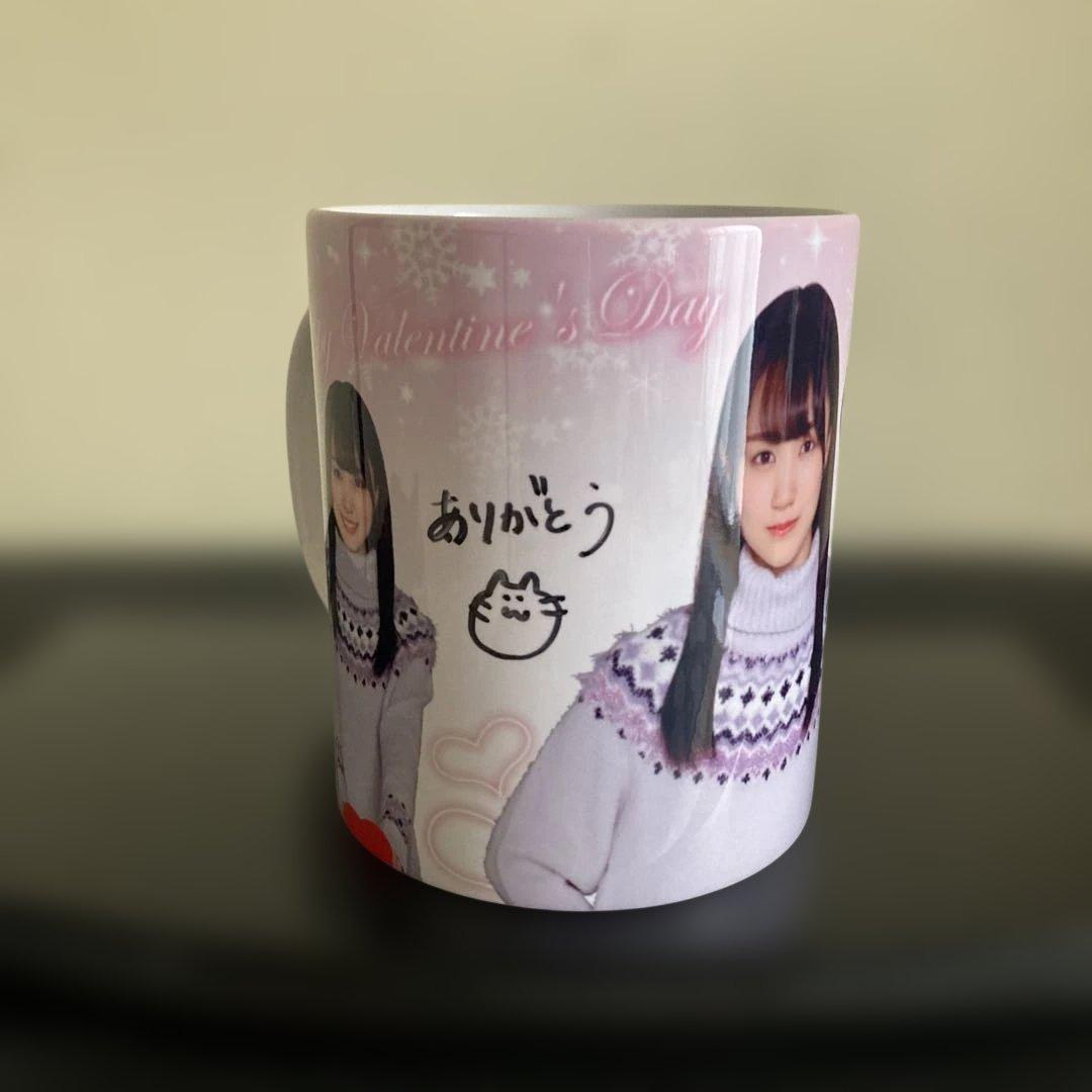 ケ*ウ様 乃木坂46 賀喜遥香　マグカップ　直筆サイン入り　Mobileキャンペ