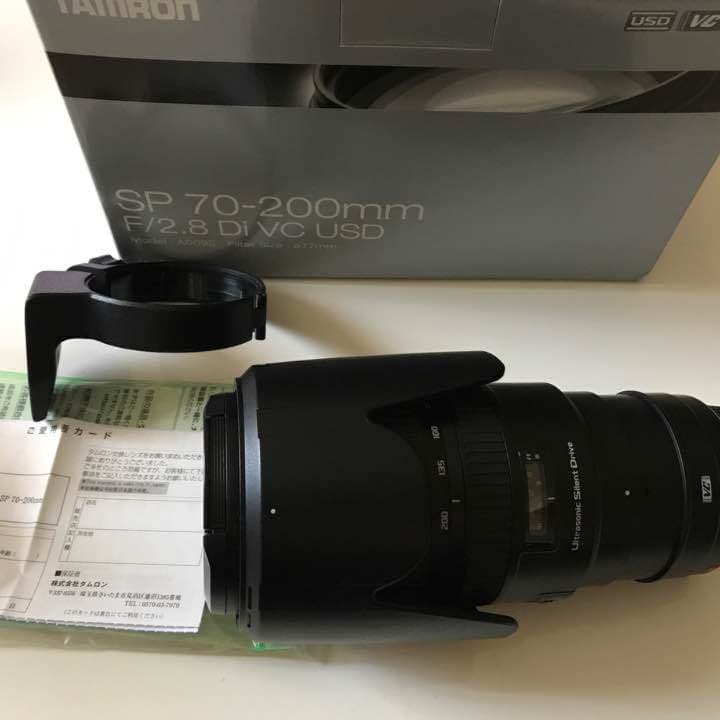 TAMRON SP 70-200 vc キャノン用