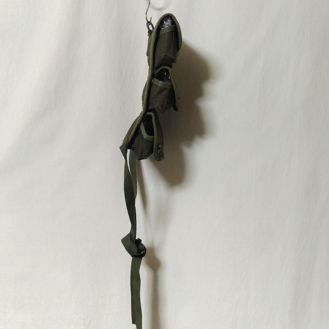 個人装備 USMC OD CANVAS 3POCKET GRENADE CARRIER
