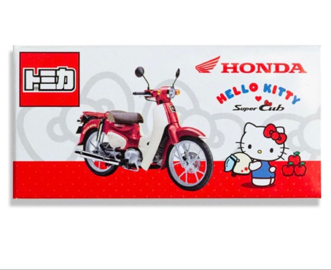5台分！トミカ スーパーカブ × HELLO KITTY コラボモデル！