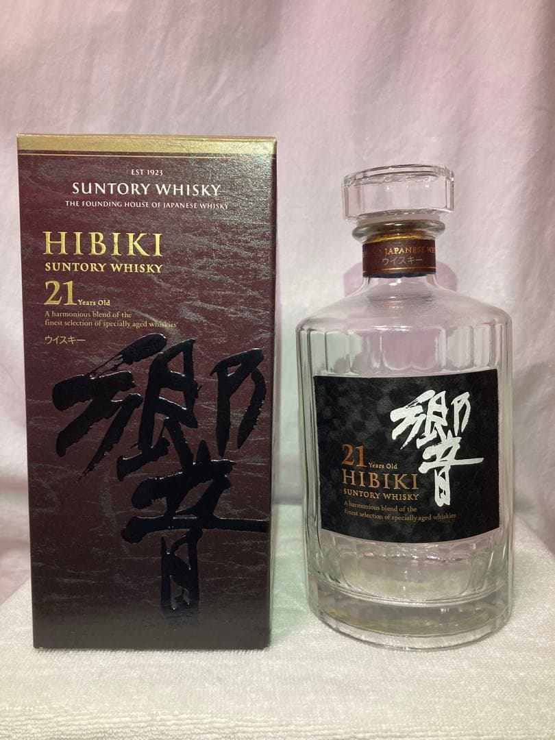 響21年　空便　箱付き　ウイスキー