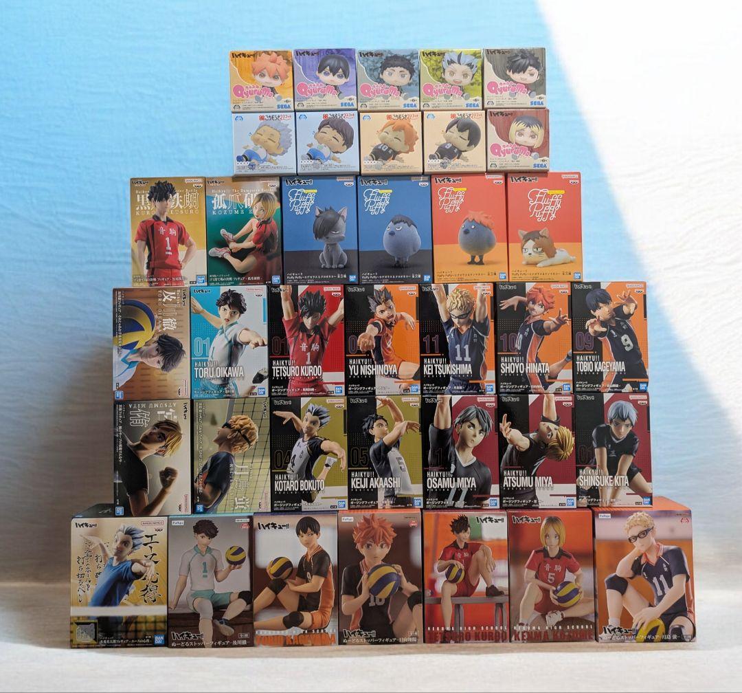 ハイキュー　フィギュア　37点　まとめ売り　ポージング　ぬーどるストッパー