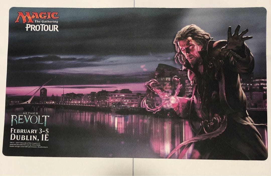 テゼレット mtg プレイマット プロツアー 霊気紛争