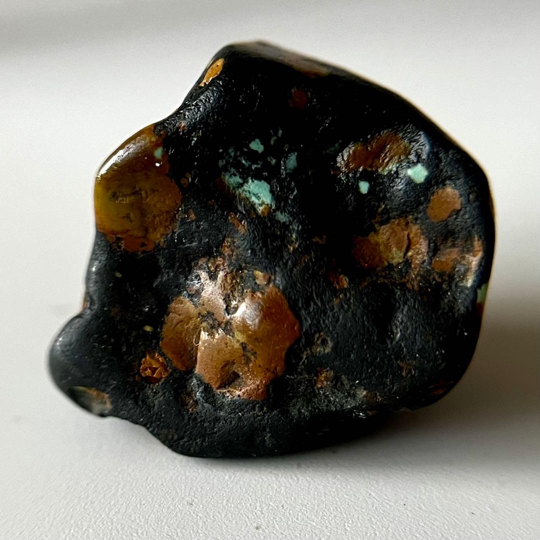 レア ターコイズ カラフル スパイダーウェブ 原石 58.8ct 天然石 鉱物