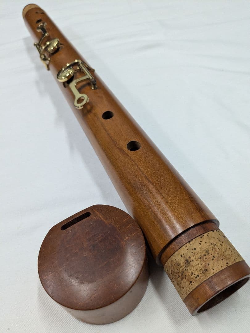 ゼンオン　木製　バスリコーダー　5500B　バロック式