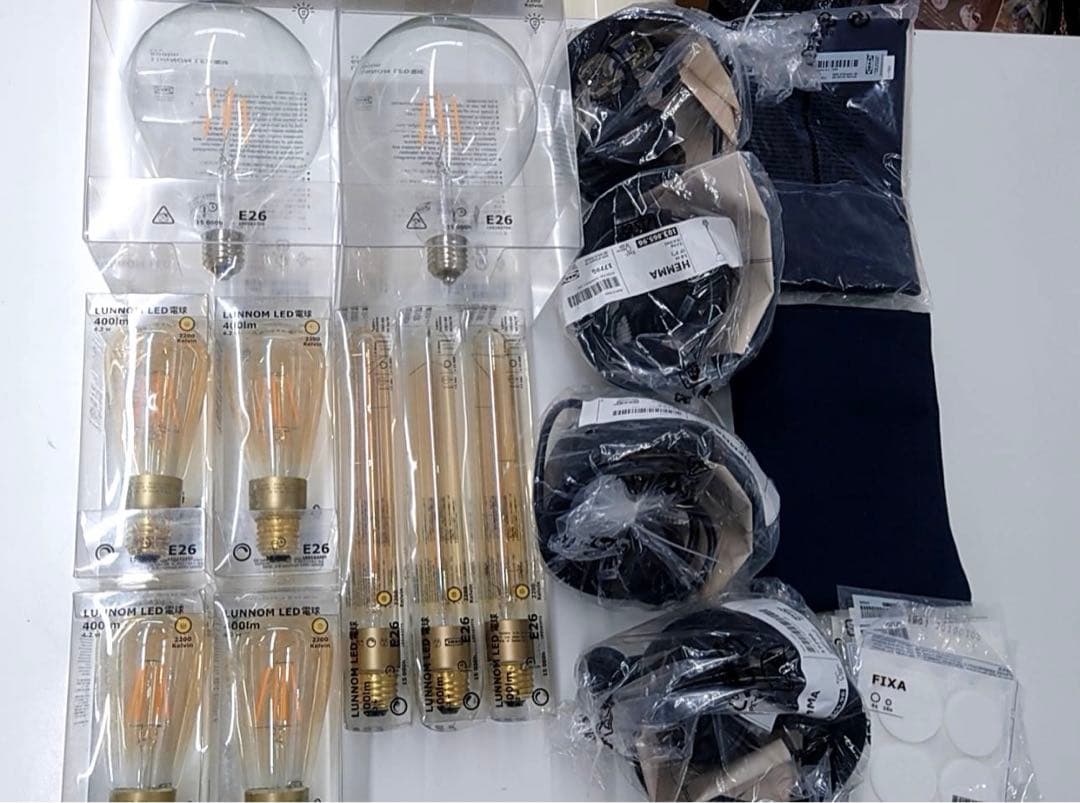 【tomdog】IKEA LUNNOM LED電球　セット売り