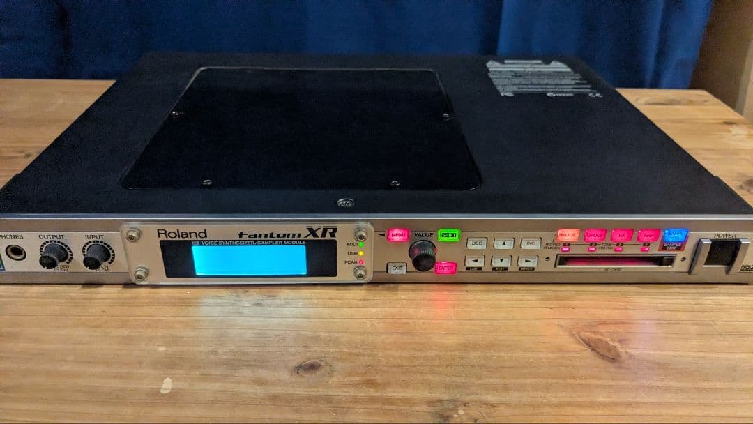 Roland Fantom XR 液晶不具合　ジャンク