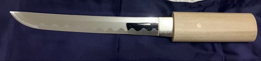 美術刀剣 模造刀 白鞘短刀6寸