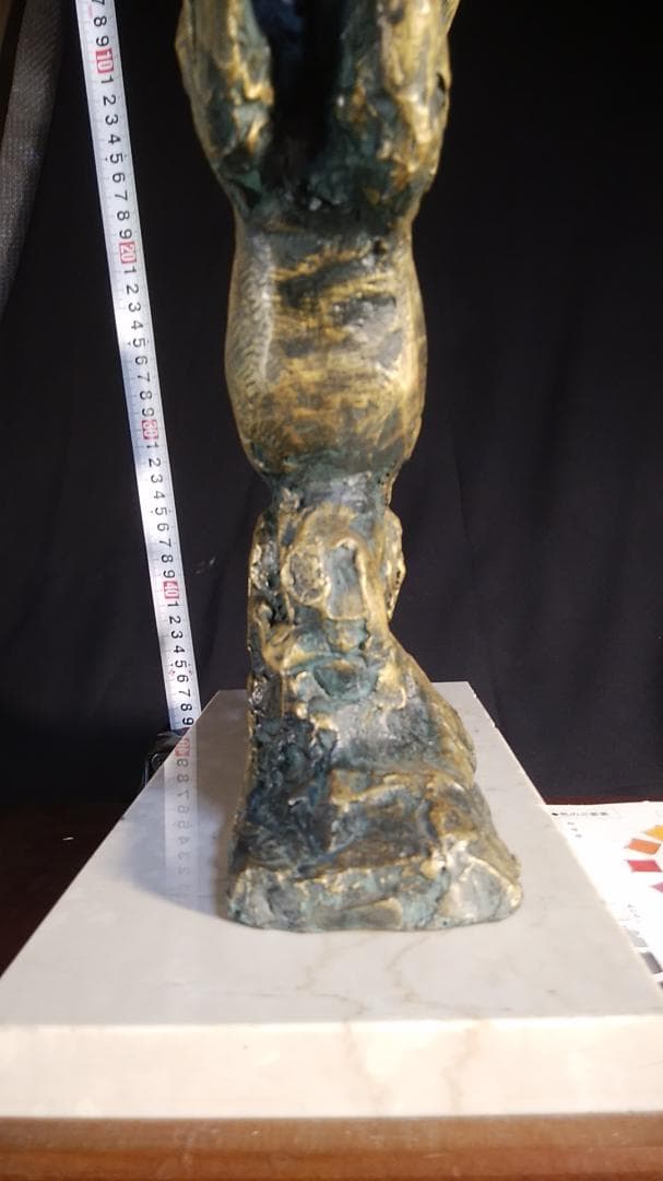 新春ブロンズ像西望「春風」ペガサス天馬 高3４c重６kg/彫刻銅像/干支/正月