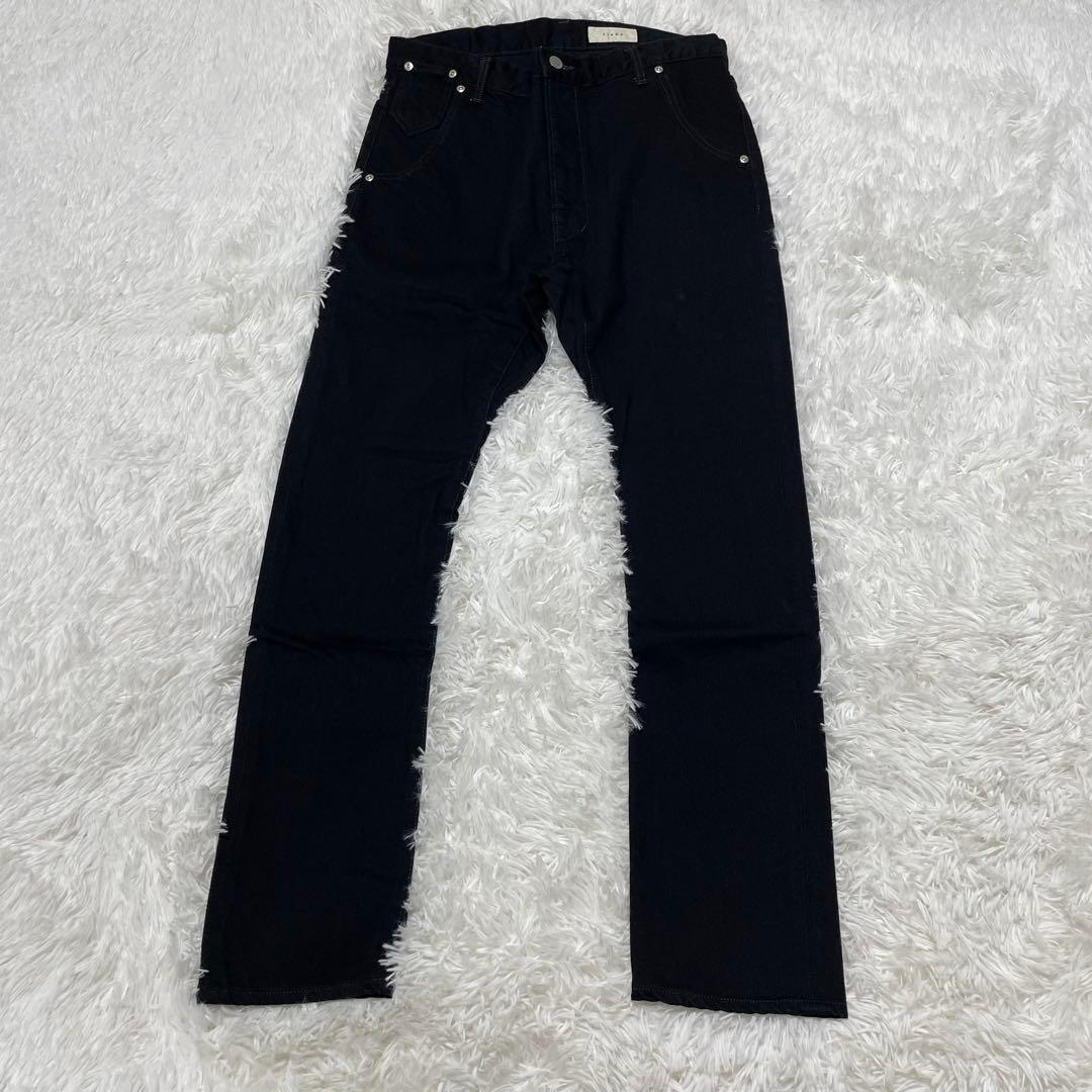 美品 JieDa ジエダ　サルエルスキニーデニムパンツ ブラック サイズ3