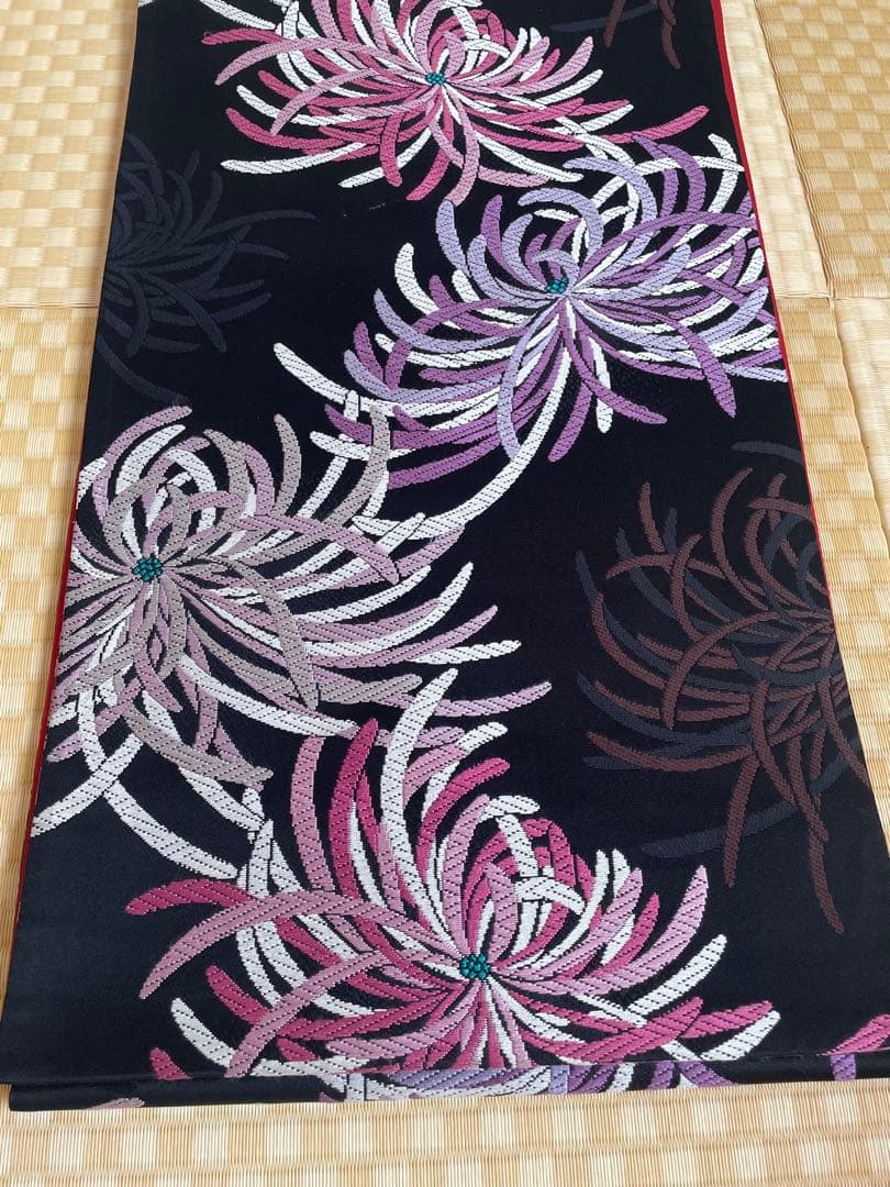 美品　金彩　振袖　正絹