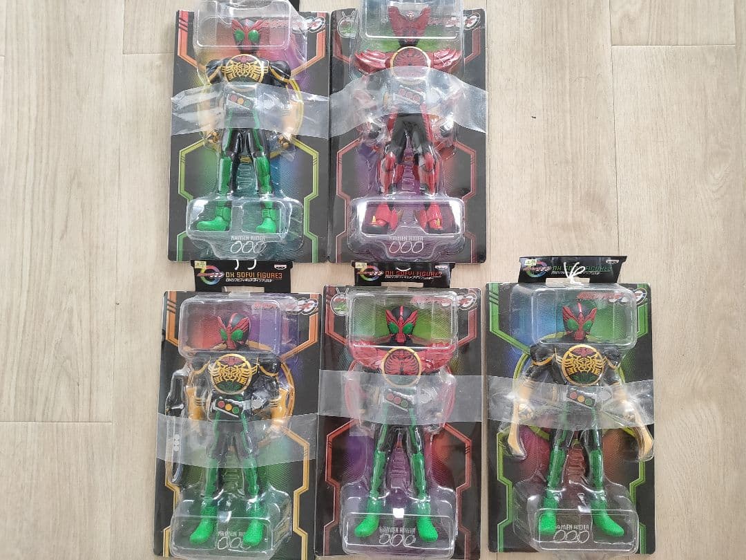 仮面ライダー オーズインブリスタービックサイズフィギュア非売品14体