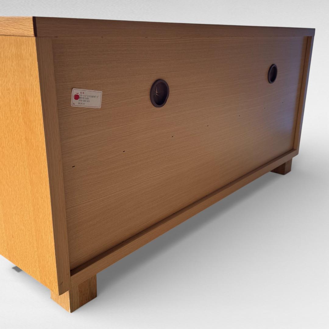 大川家具 アンリ 104TVボード レッドオーク材　日本製