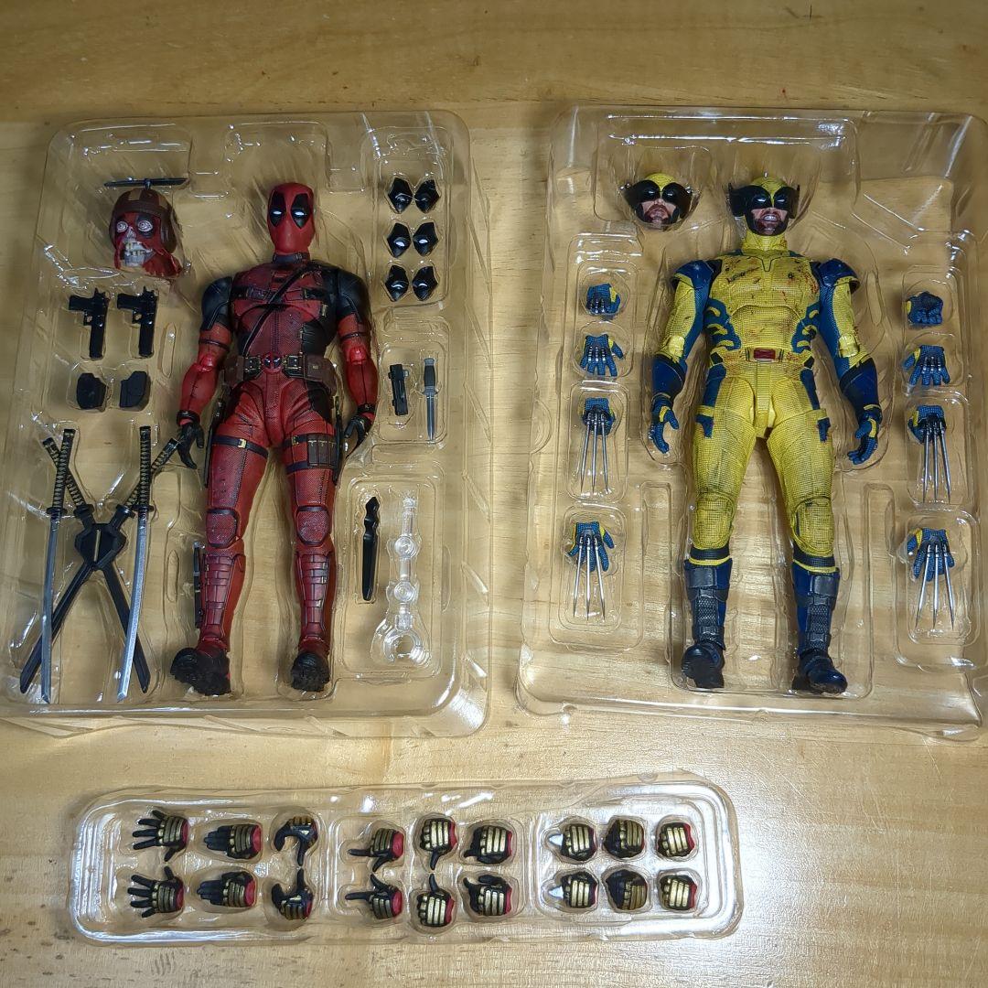 フィギュアーツ デッドプール　ウルヴァリン　(バトルダメージ仕様) 2体セット