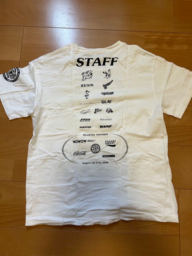 夢人島フェス 2006 STAFF Tシャツ