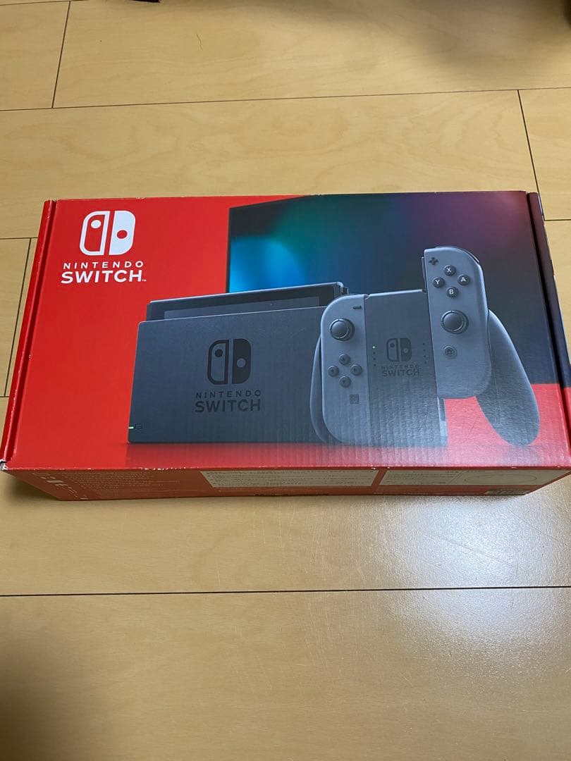 Nintendo Switch 本体 グレー Joy-Con付属