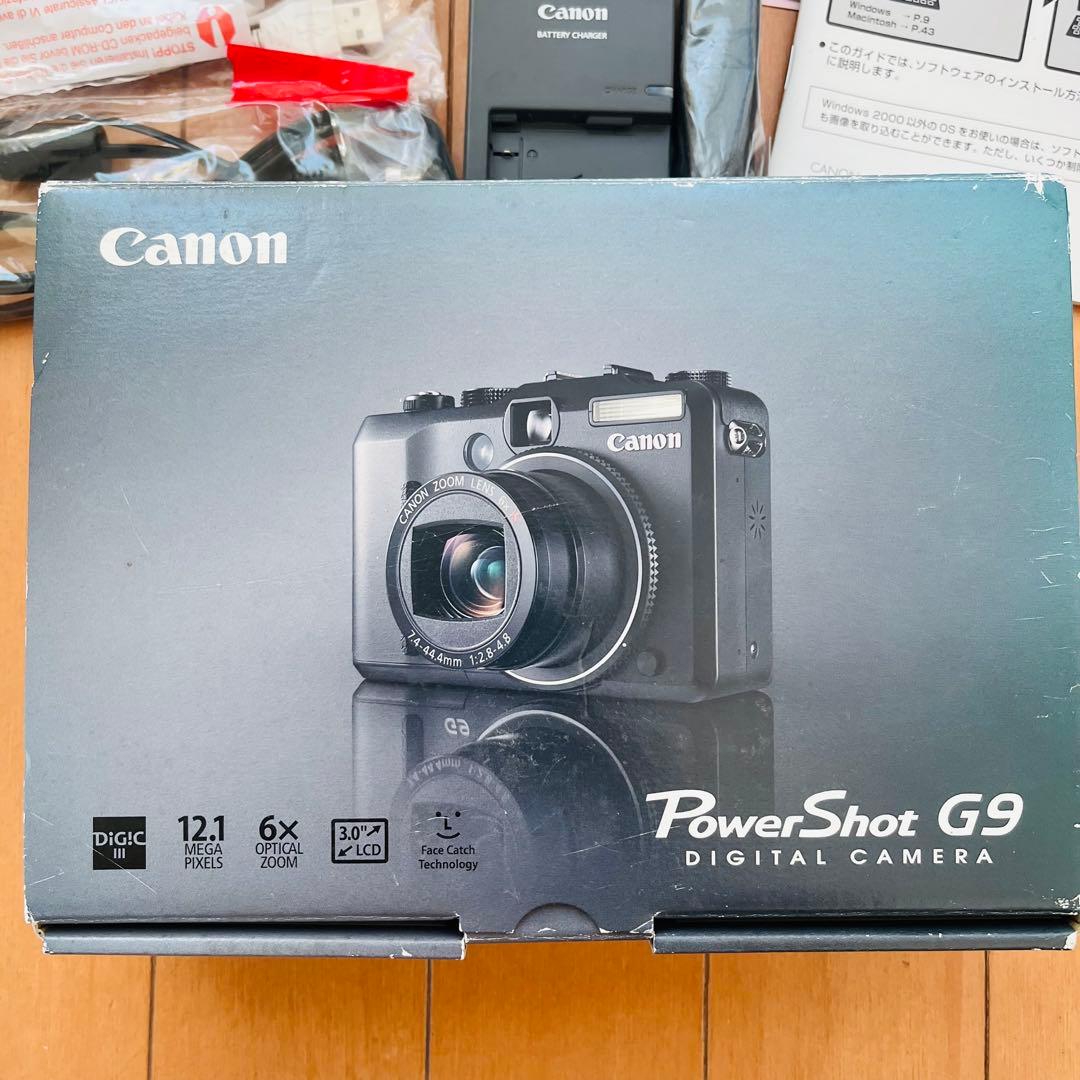 【ジャンク品】Canon PowerShot G9 デジタルカメラ