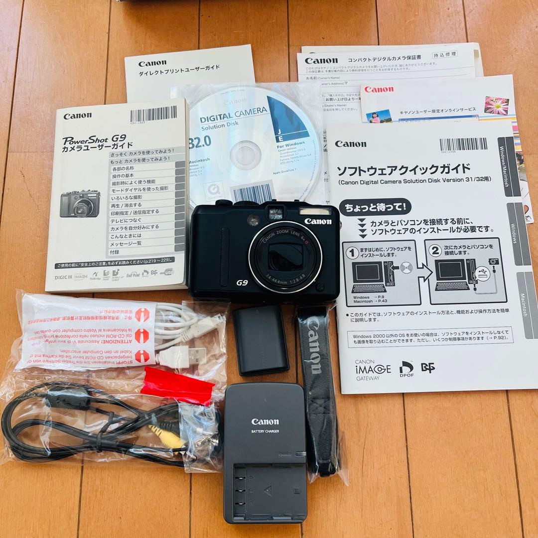 【ジャンク品】Canon PowerShot G9 デジタルカメラ