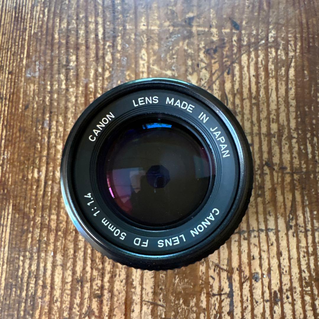 実働機 Canon F-1 FD50mm F1.4 作例あり