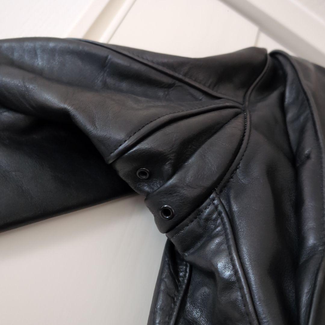 【値下げ】Schott レザーシングルライダースジャケット141型 size36