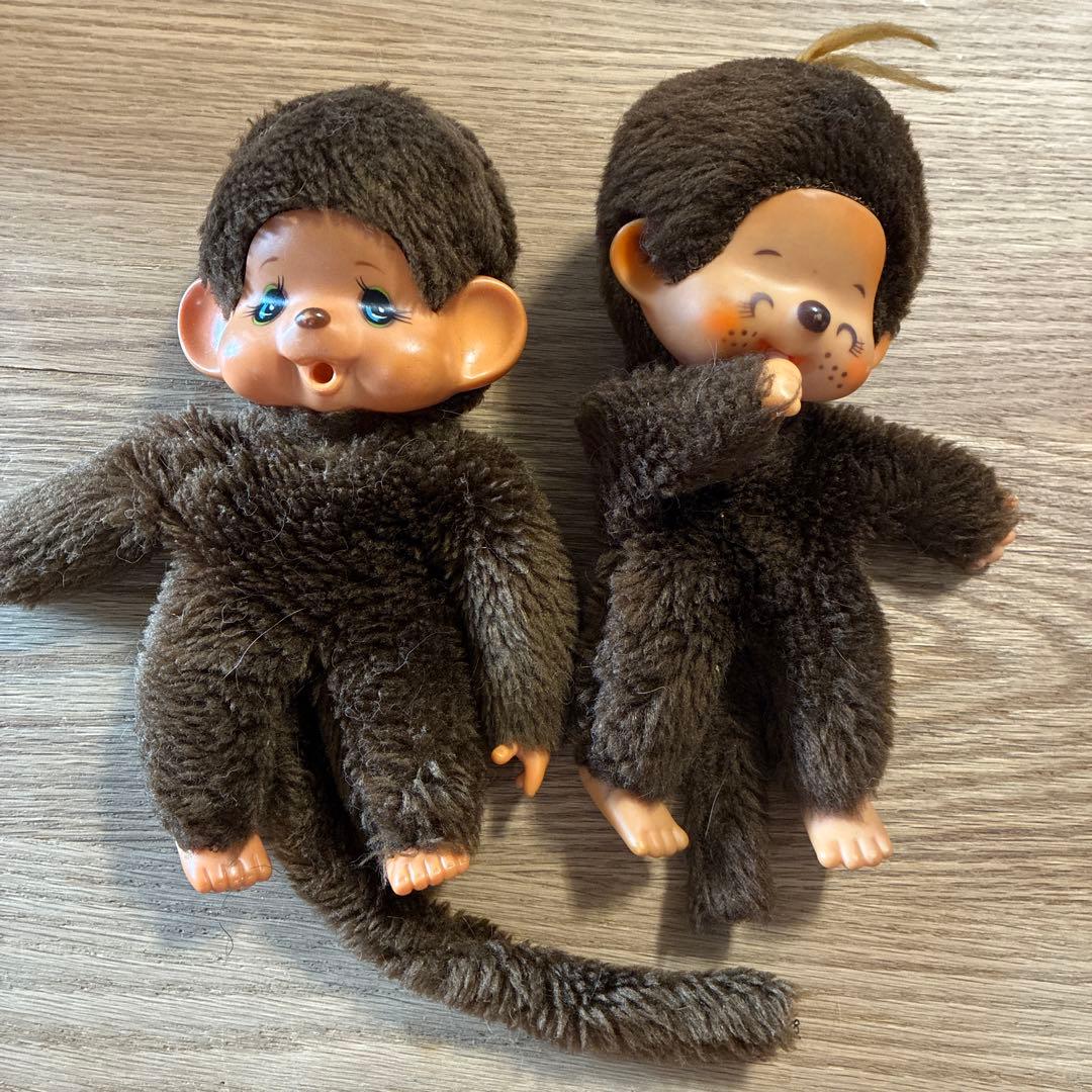 70年代　モンチッチのぬいぐるみ 2体セット