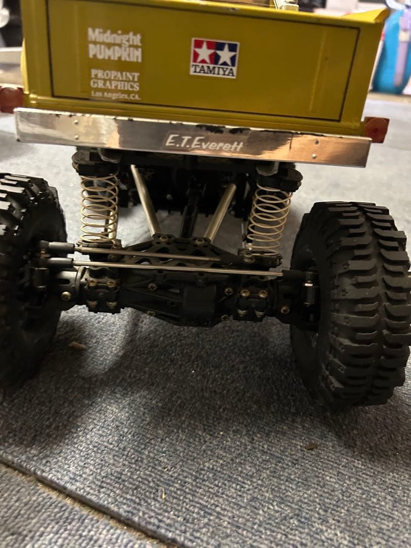 ピ*ス様 RCトラック イエロー フレイムデザイン