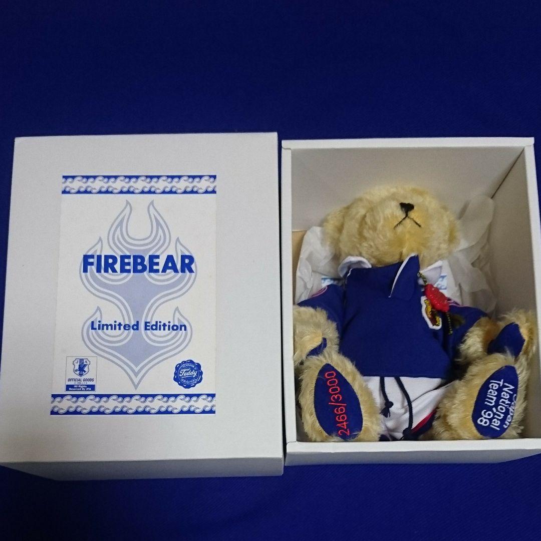 ハーマン ★ 98年W杯 サッカー サムライブルー ★ ベア