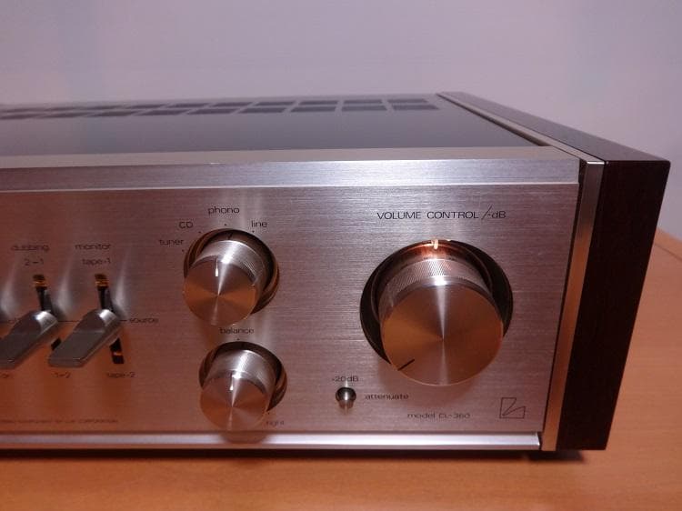 は*ん様 LUXMAN CL-360真空管コントロールアンプ 美品 完動品 19