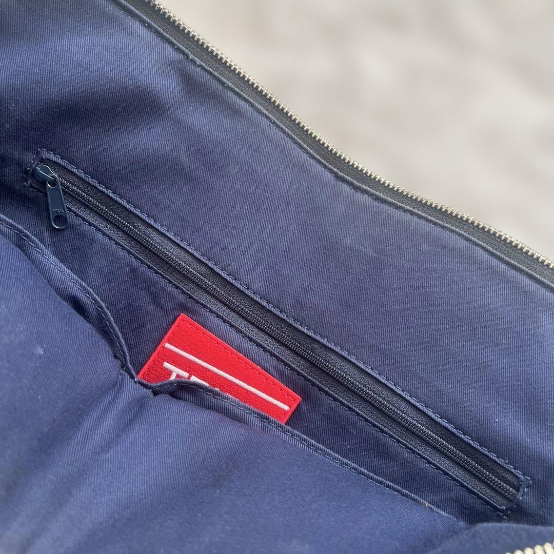 専用　TRION トライオン トートバッグ ボストントート（シボ革） パネル　ブ