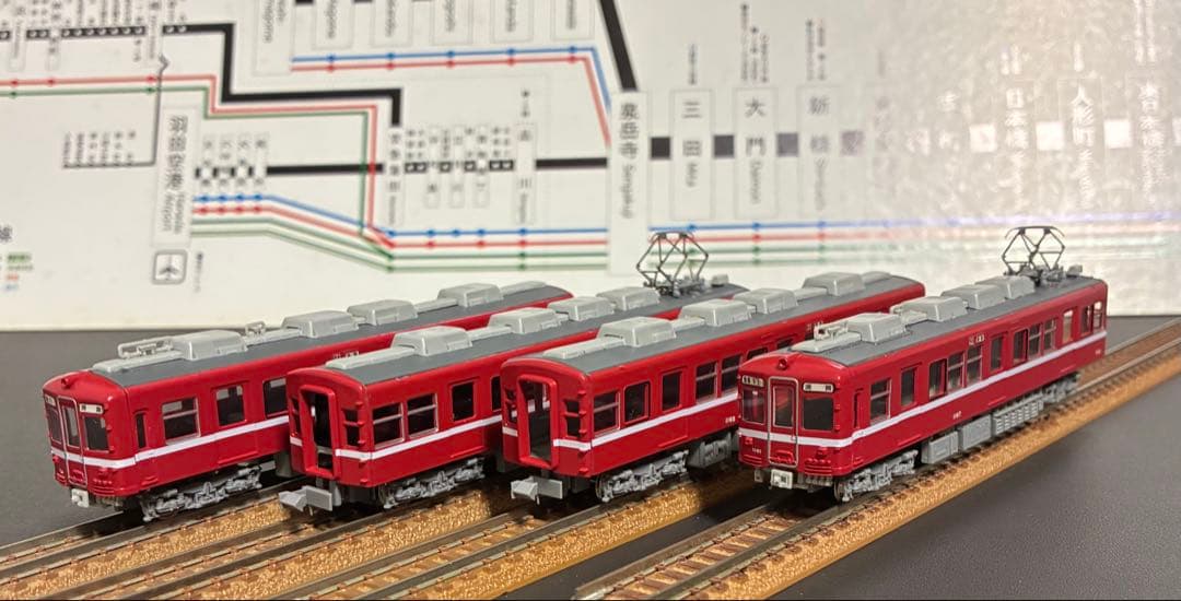 管理番号1739 京急 旧1000形（分散冷房車）キット組立品 4両