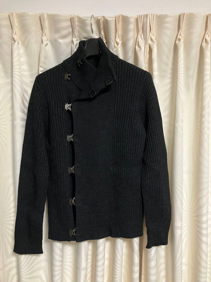 D &G ドルチェ&ガッバーナ　アウター リブ編みタートルネックジャケット