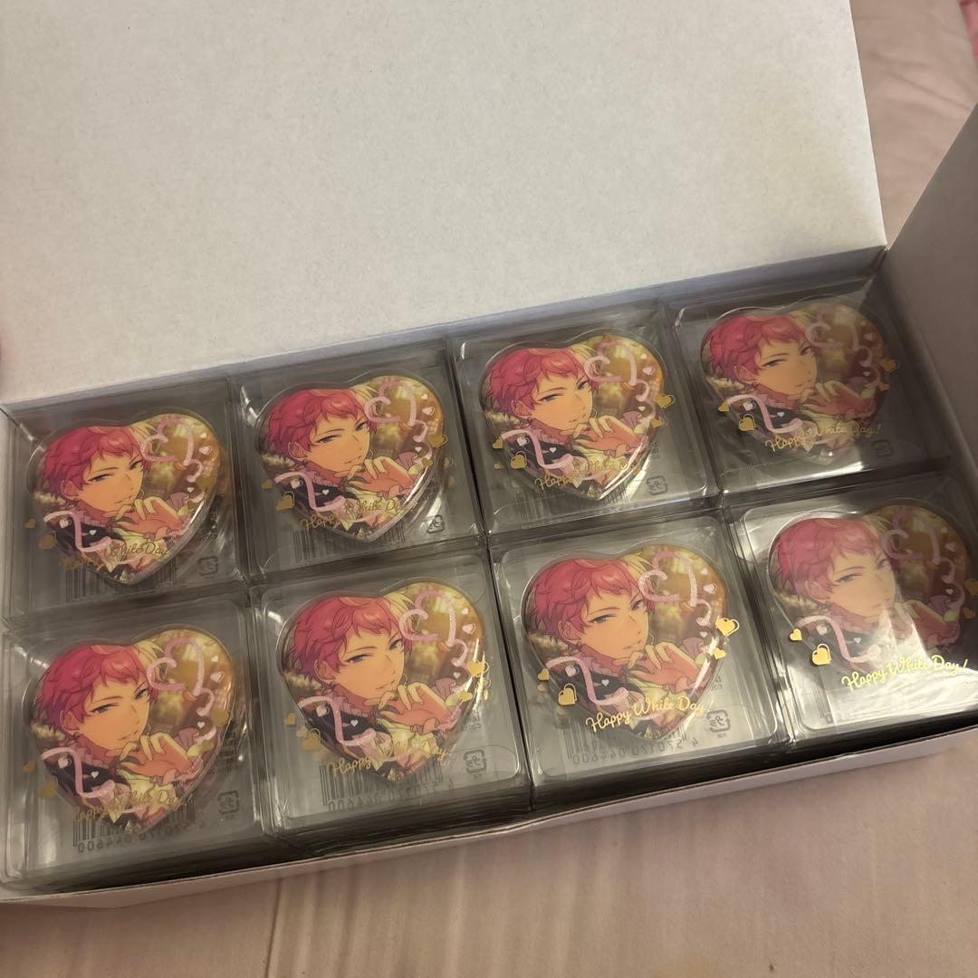 斎宮宗　ホワイトデー ハート缶バッジ 40個