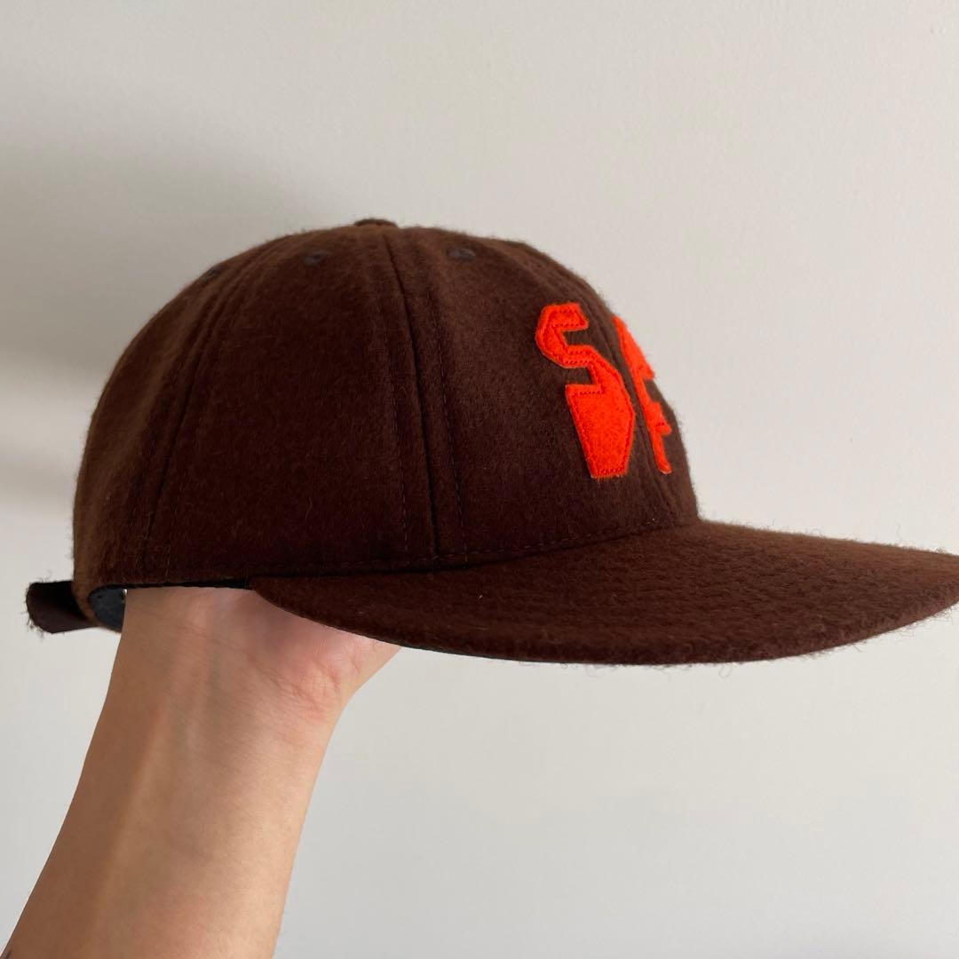 JEFFREY SINCICH SF baseball cap ブラウン