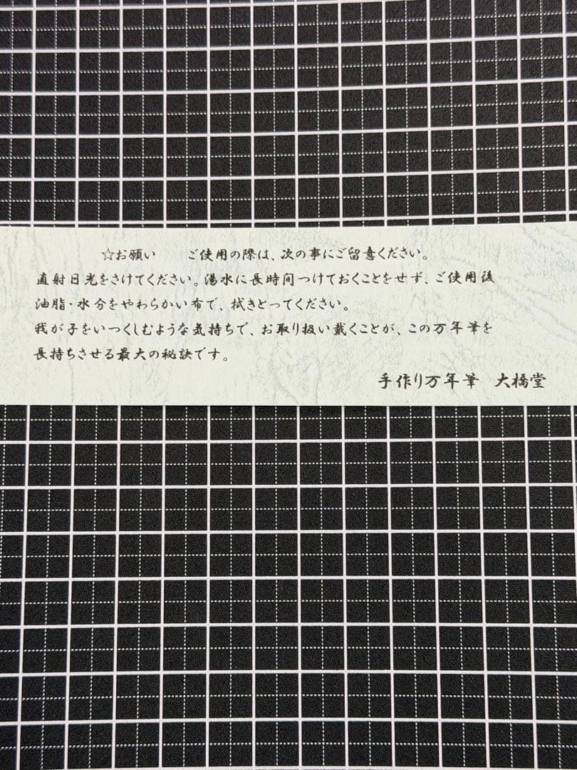 大橋堂 万年筆