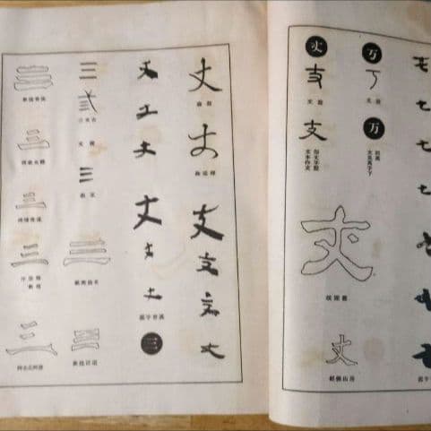 【昭和14年発行】初版 書體大辞典 第一巻 全307頁