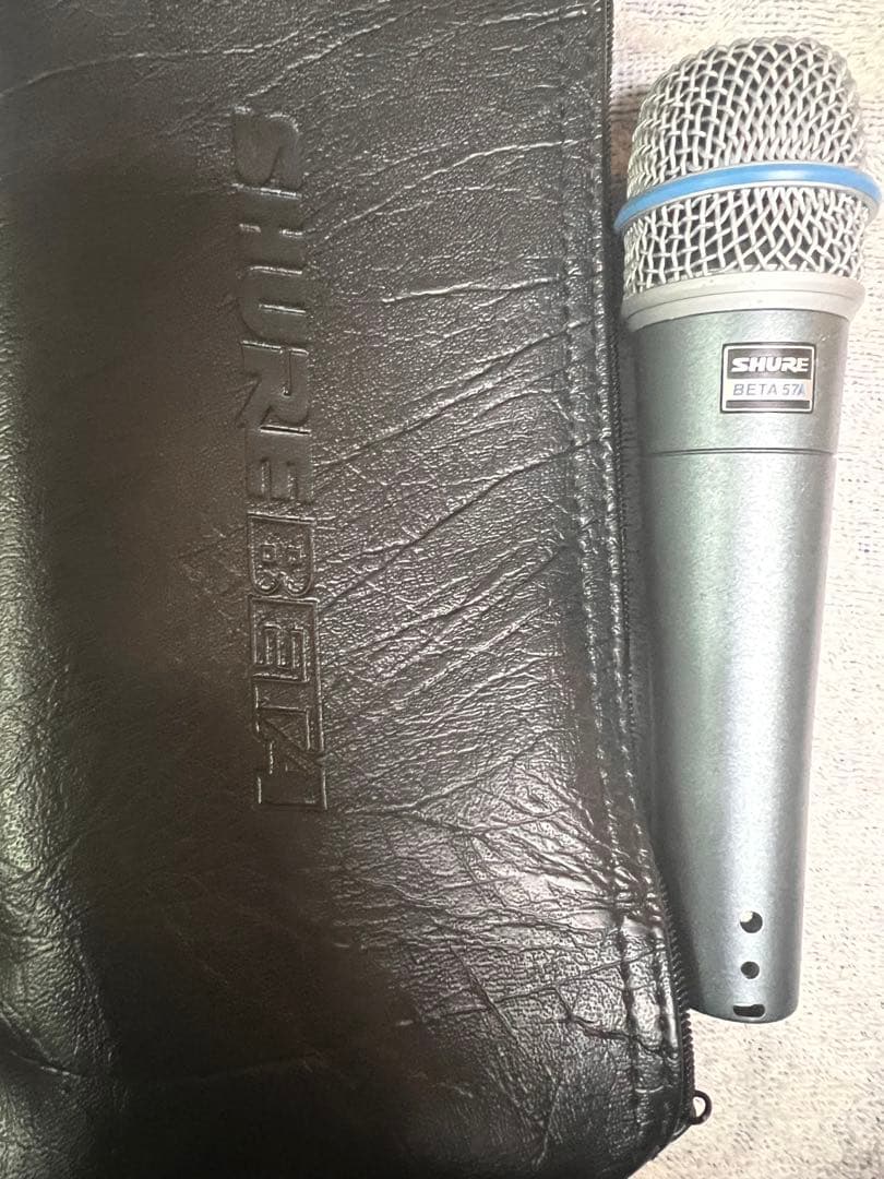SHURE BETA57A 稀少 ガラスダイアフラム マイク 未使用に近い