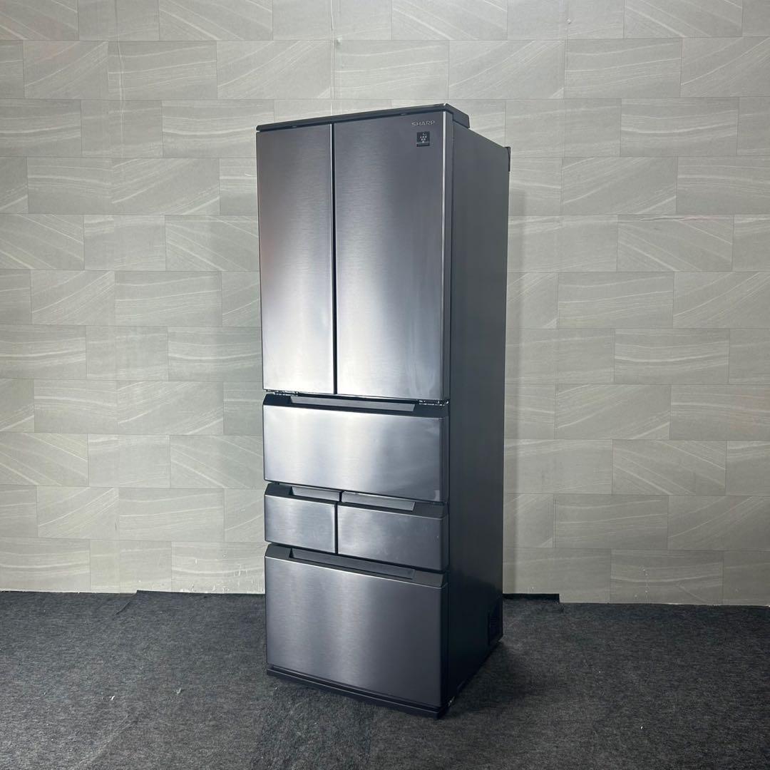 SHARP 大型冷蔵庫 457L 6ドア観音開き 2024年 高年式 d4491
