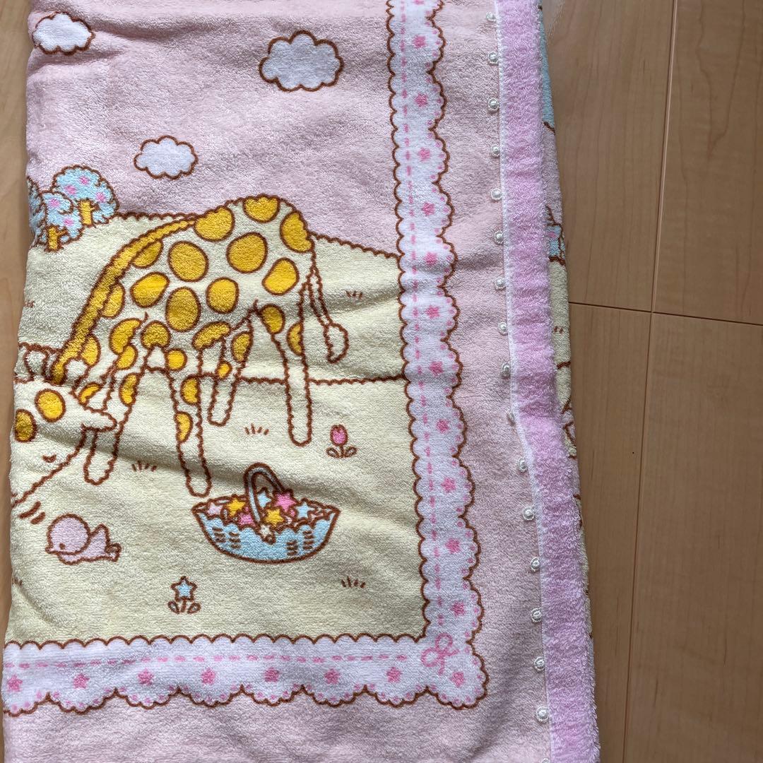 新品　リトルツィンスターズ　アニマル　キキララ バスタオル　Sanrio