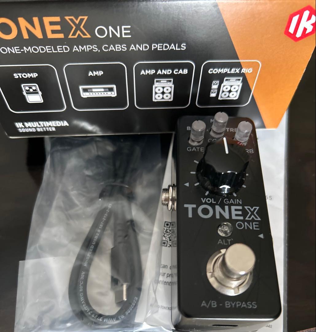 IK Multimedia TONEX ONE ギターエフェクター　初期化済