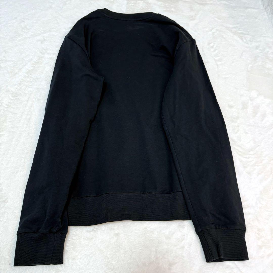 【美品】エンポリオアルマーニ Tシャツ ロンT スウェット　スエットブラック　M