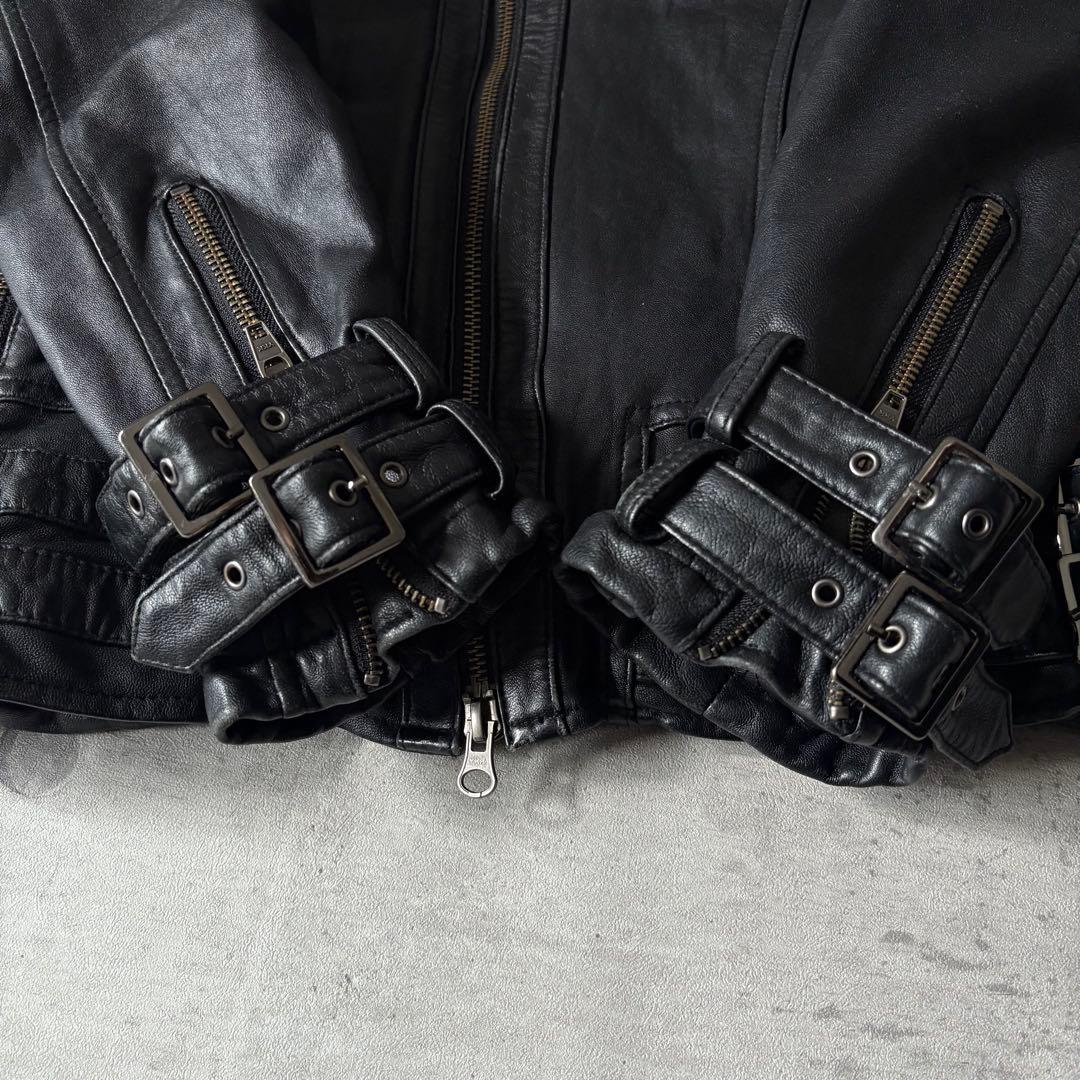 ジャケット・アウター 00s archive JACK ROSE leather jacket y2k