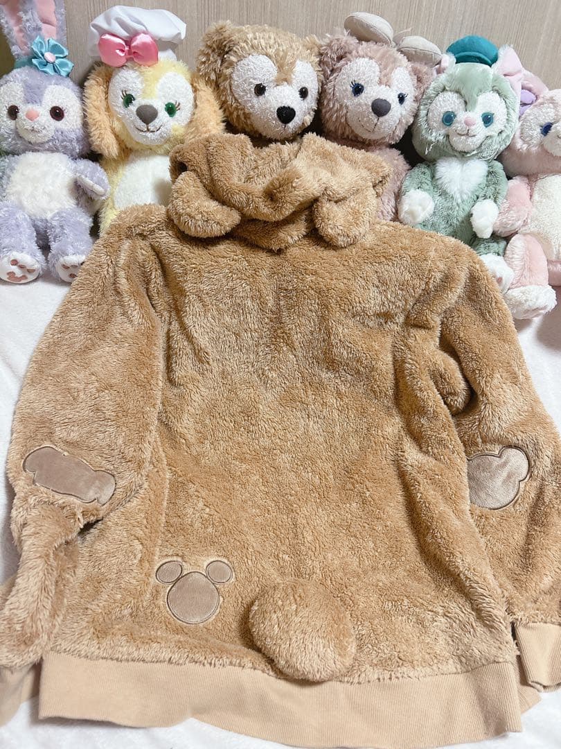 【お得!】ディズニー ダッフィーフレンズ ぬいぐるみ パーカー まとめ売り秋冬