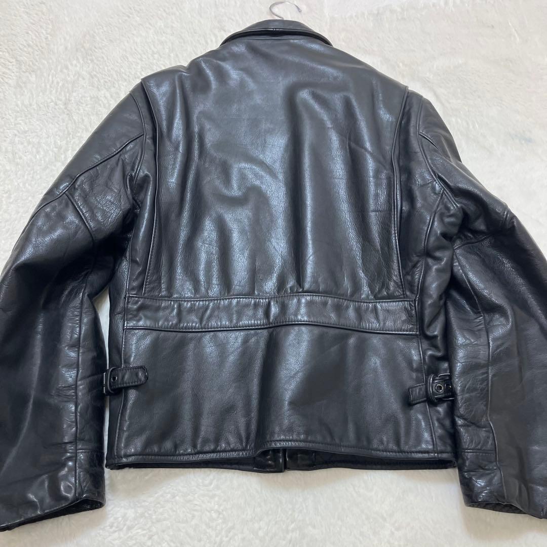 ハーレーダビッドソン 裏地キルティング 本革 レザージャケット ライダース 38