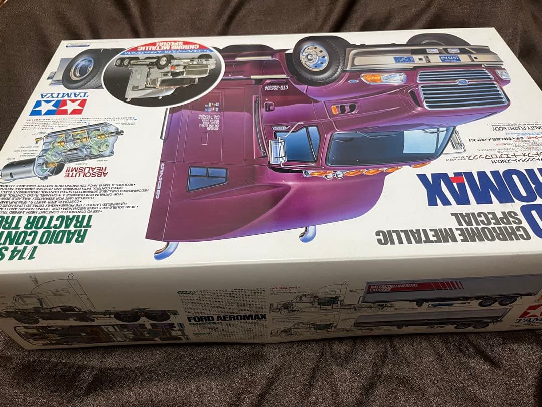【超希少・限定キット】タミヤ　トレーラーヘッド　フォードエアロマックス