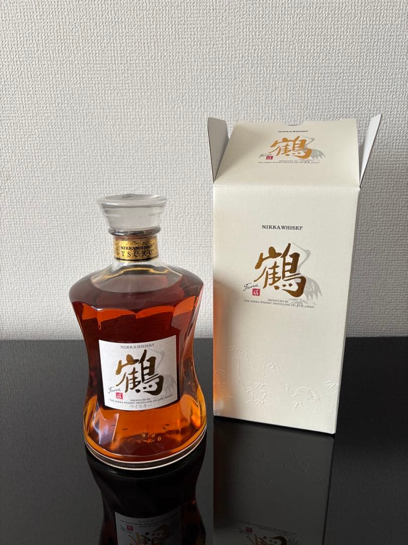 【新品未開封】鶴　700ml 余市蒸留所限定 ニッカウヰスキー　ショッパー付き