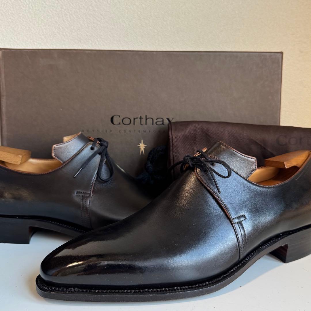 新品　Corthay コルテ　ARCA アルカ　オールドブラック UK7.5