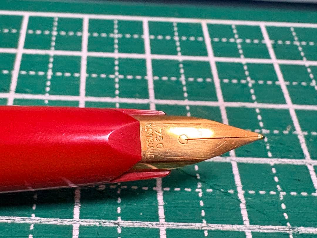 【匿名配送】レアモンブラン万年筆 750ゴールド
