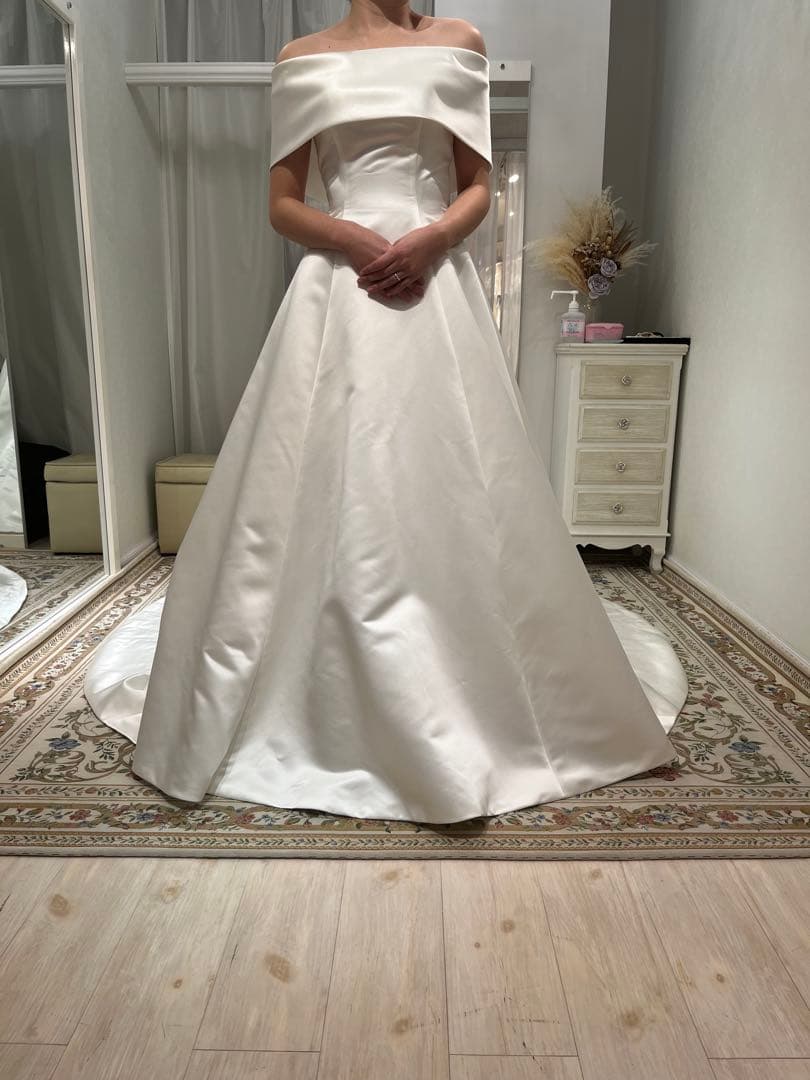 YNSウェディングドレス【えり】