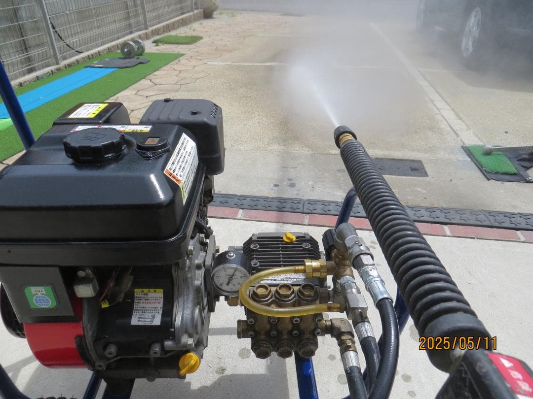 ★エンジン高圧洗浄機★精和産業JC-1513GO★フルセット即使用可能★