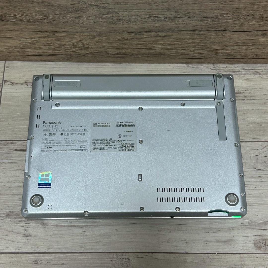 Panasonic SV8 i5/SSD256GB/Win11 顔認証